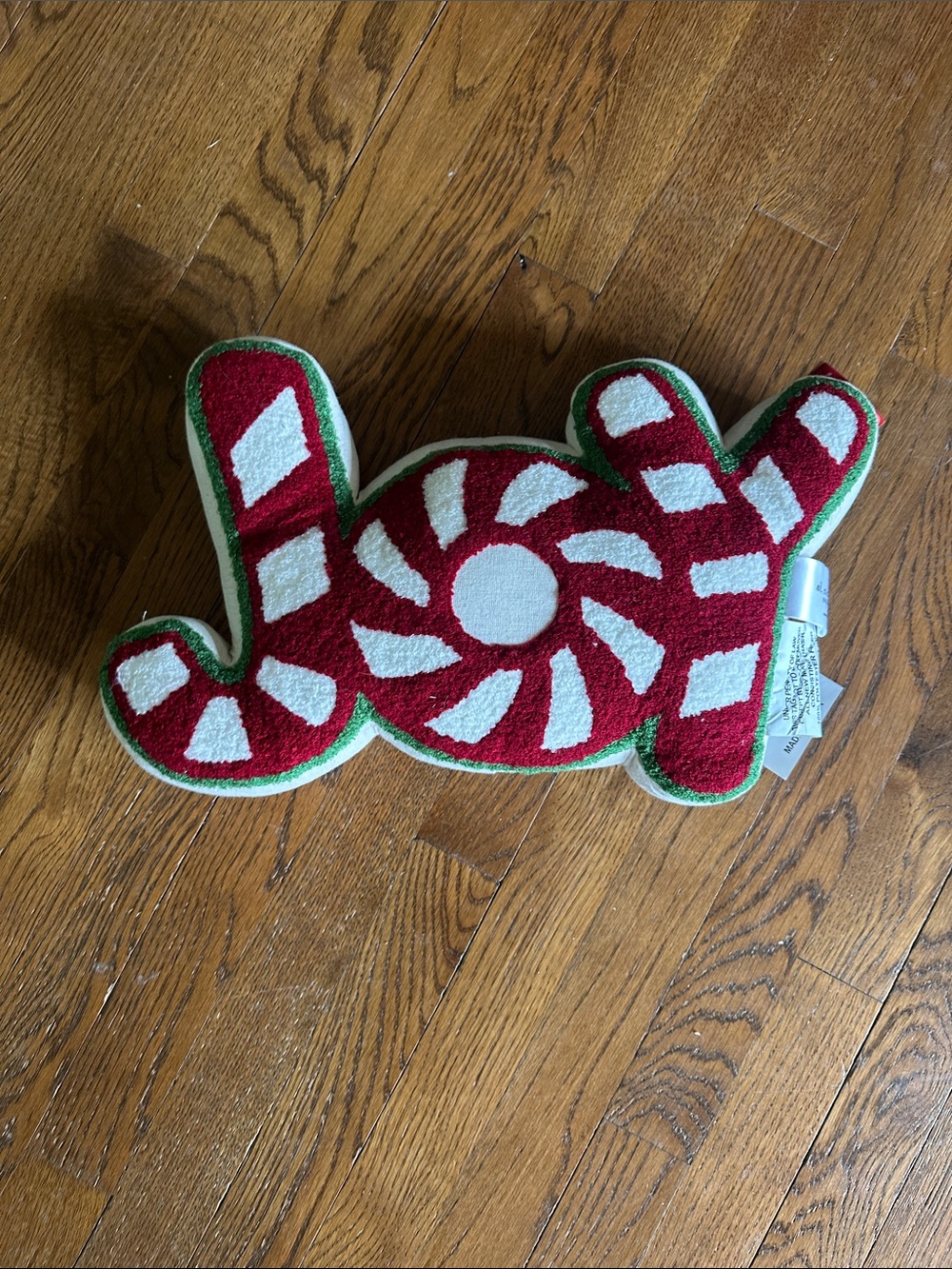 NWT! Christmas Holiday Joy Pillow!